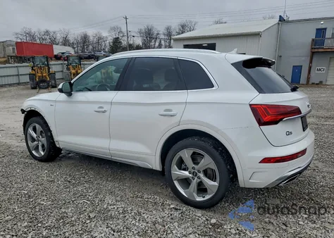 2022 Audi Q5 Premium Plus 45 z USA, uszkodzony, nr VIN WA1EAAFY4N2103160